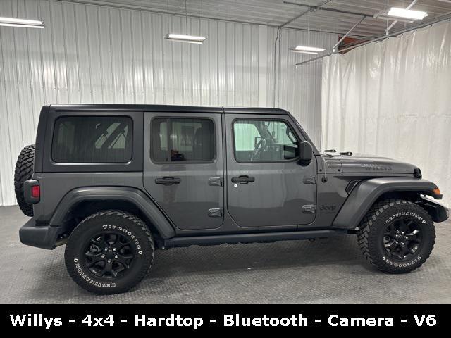 used 2021 Jeep Wrangler car, priced at $35,500