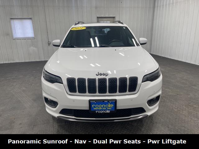 used 2021 Jeep Cherokee car, priced at $24,500