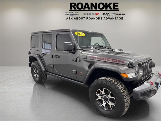 used 2020 Jeep Wrangler Unlimited car, priced at $29,992