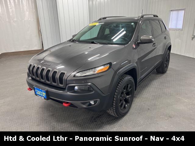 used 2017 Jeep Cherokee car, priced at $15,750