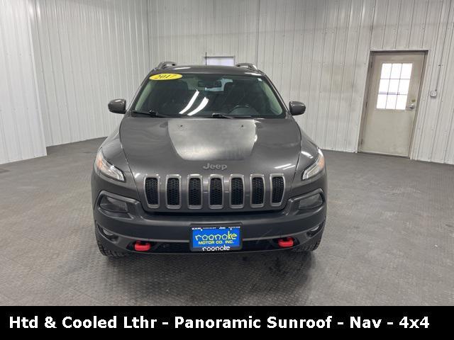 used 2017 Jeep Cherokee car, priced at $15,750