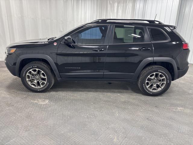 used 2022 Jeep Cherokee car, priced at $26,500