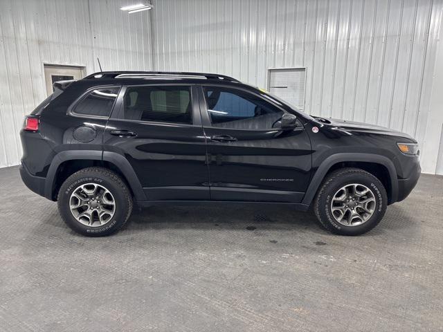 used 2022 Jeep Cherokee car, priced at $26,500