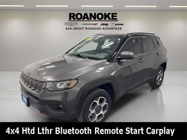 used 2022 Jeep Compass car, priced at $23,500