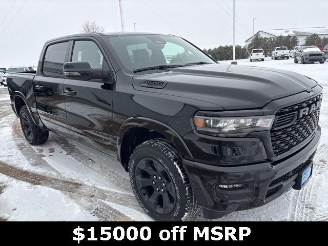 new 2025 Ram 1500 car, priced at $47,745