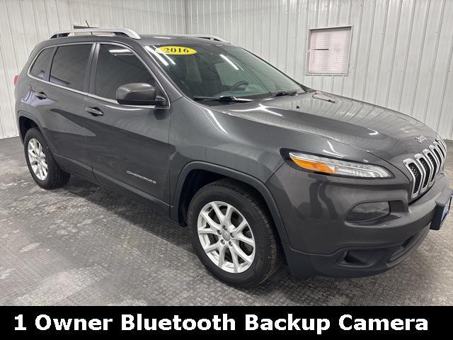 used 2016 Jeep Cherokee car, priced at $12,000