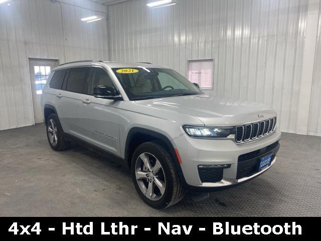 used 2021 Jeep Grand Cherokee L car, priced at $38,340