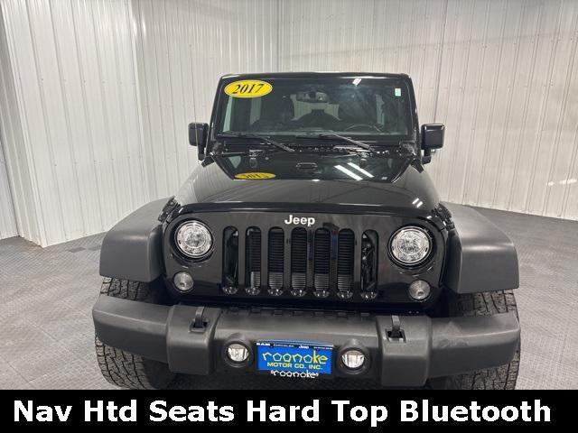 used 2017 Jeep Wrangler Unlimited car, priced at $22,500