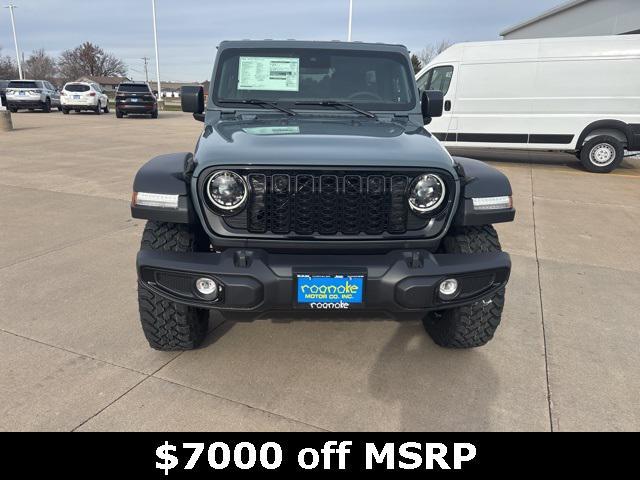 new 2025 Jeep Wrangler car, priced at $45,975