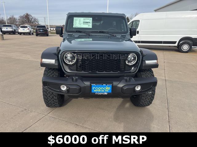 new 2025 Jeep Wrangler car, priced at $46,975