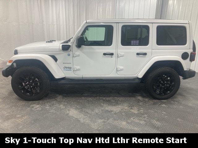 used 2021 Jeep Wrangler Unlimited 4xe car, priced at $32,500