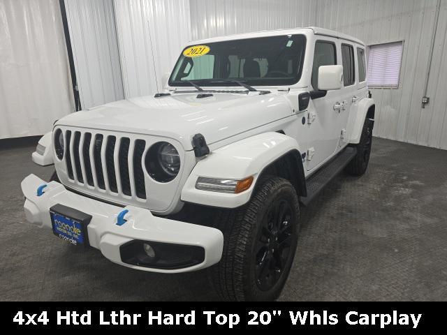 used 2021 Jeep Wrangler Unlimited 4xe car, priced at $28,500