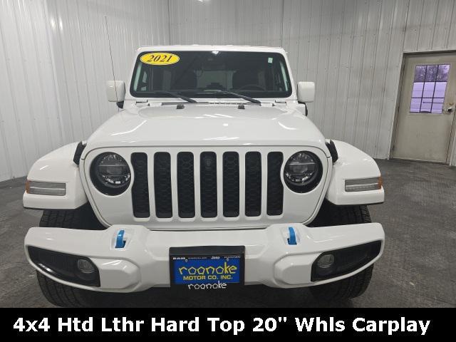 used 2021 Jeep Wrangler Unlimited 4xe car, priced at $28,500