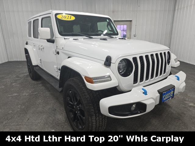 used 2021 Jeep Wrangler Unlimited 4xe car, priced at $28,500