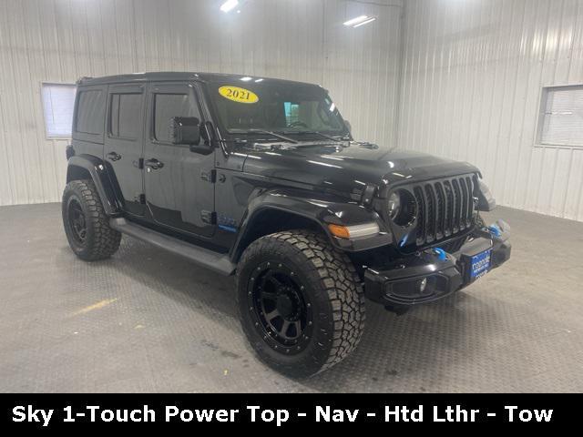 used 2021 Jeep Wrangler Unlimited car, priced at $30,000