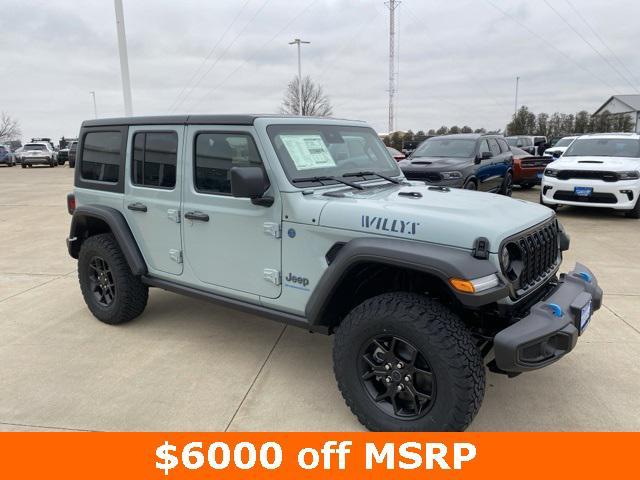 new 2024 Jeep Wrangler 4xe car, priced at $55,615