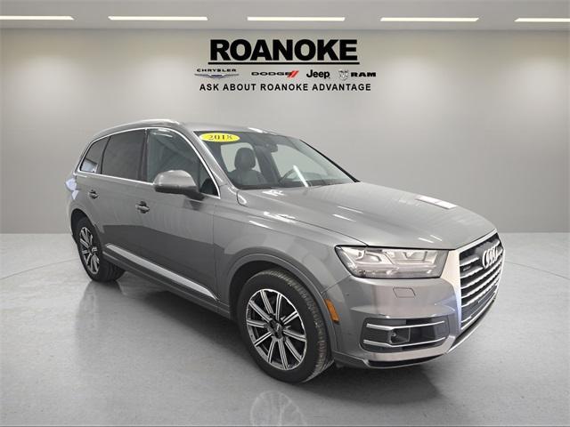 used 2018 Audi Q7 car, priced at $19,000