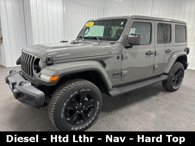 used 2021 Jeep Wrangler Unlimited car, priced at $39,000