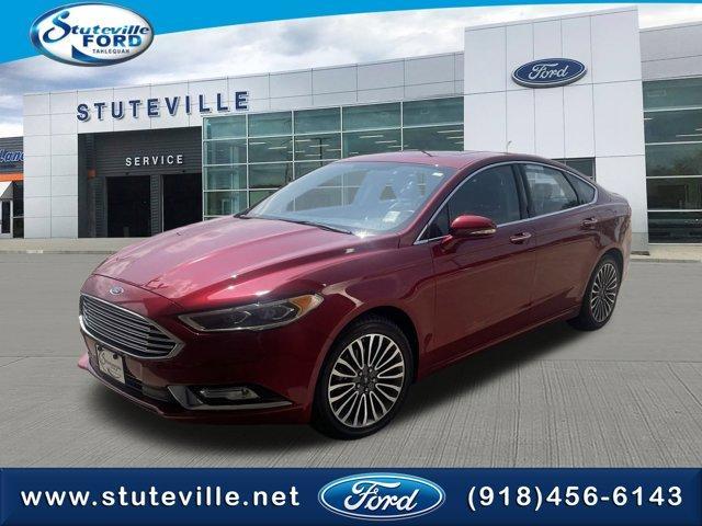 used 2017 Ford Fusion car, priced at $16,992