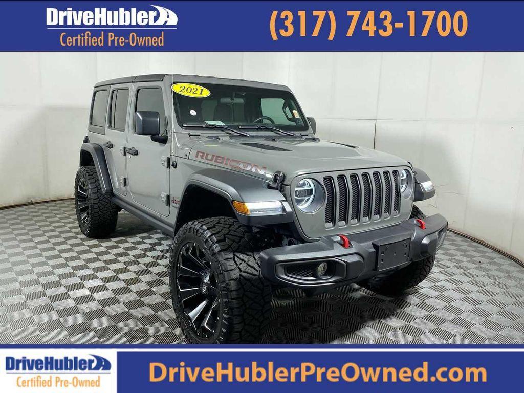 used 2021 Jeep Wrangler Unlimited car, priced at $45,995