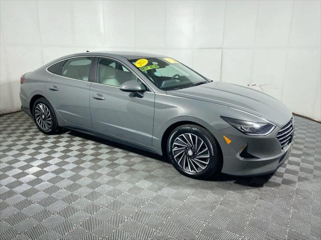used 2023 Hyundai Sonata Hybrid car, priced at $26,599