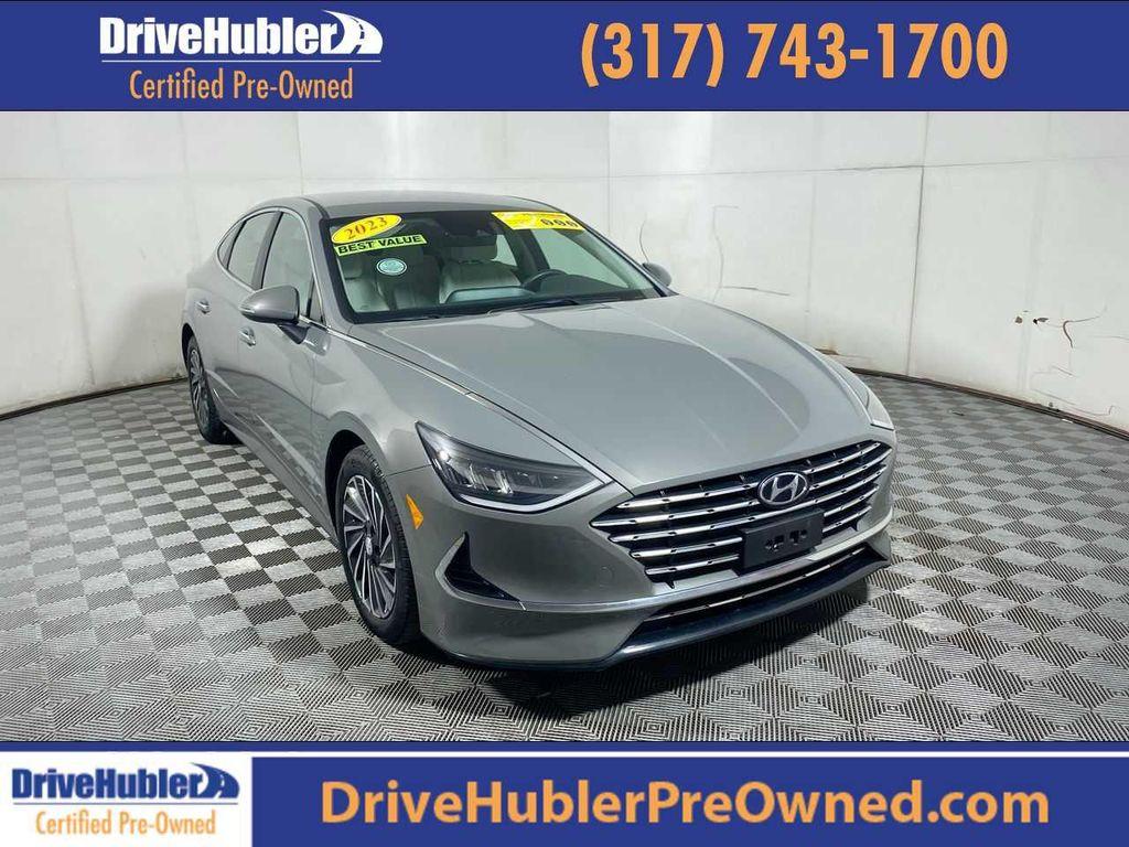 used 2023 Hyundai Sonata Hybrid car, priced at $23,795