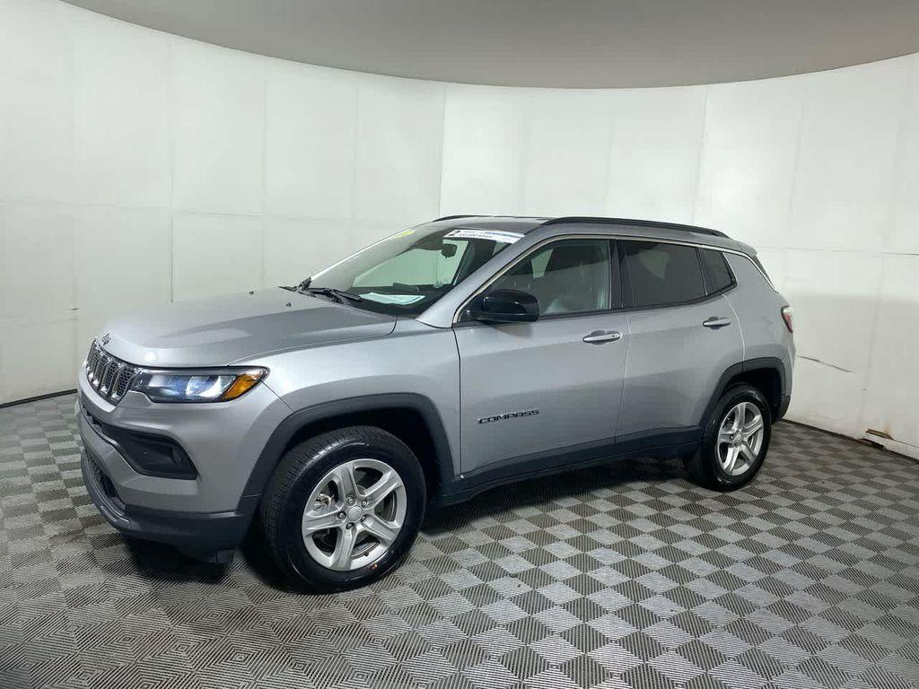used 2024 Jeep Compass car, priced at $23,985