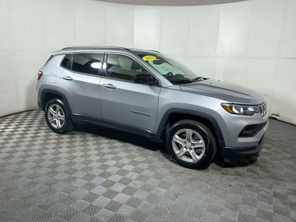 used 2024 Jeep Compass car, priced at $23,985