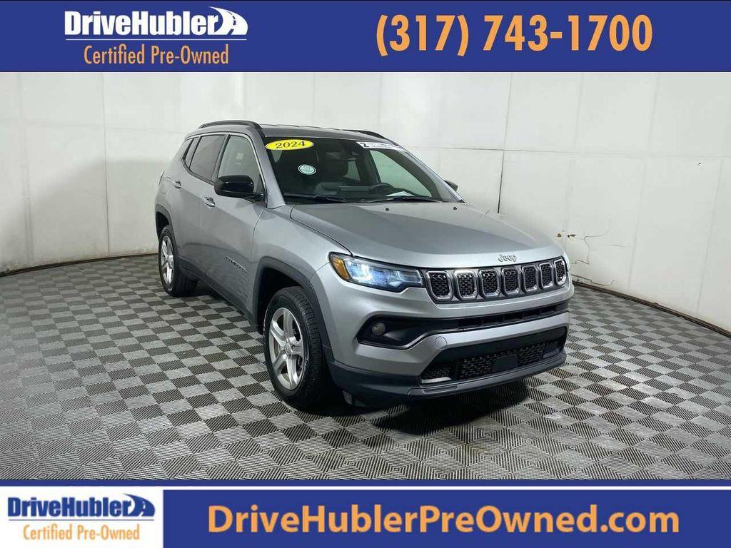 used 2024 Jeep Compass car, priced at $23,985