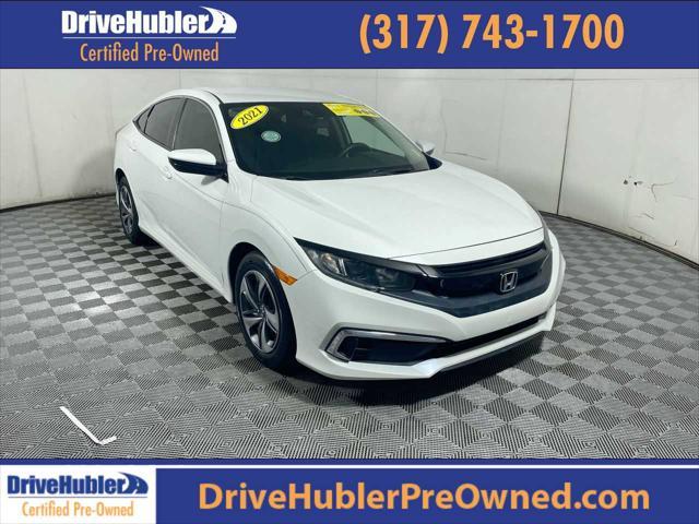 used 2021 Honda Civic car, priced at $21,995