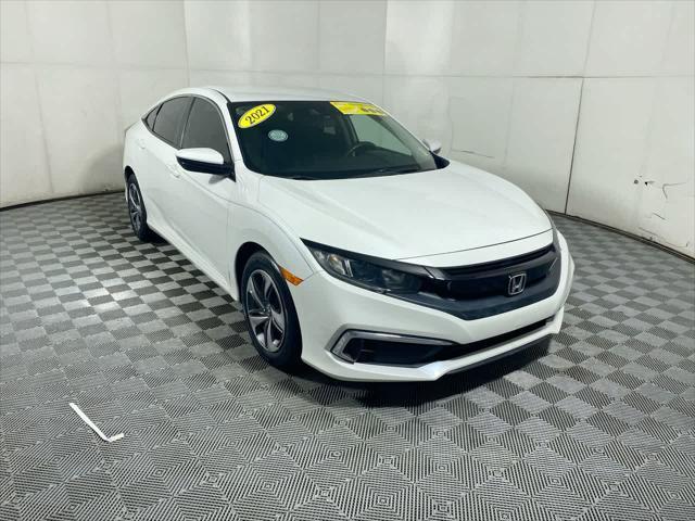 used 2021 Honda Civic car, priced at $21,995