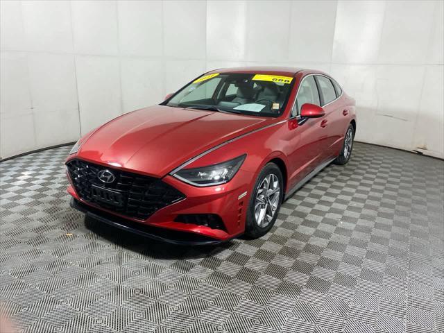 used 2021 Hyundai Sonata car, priced at $23,495