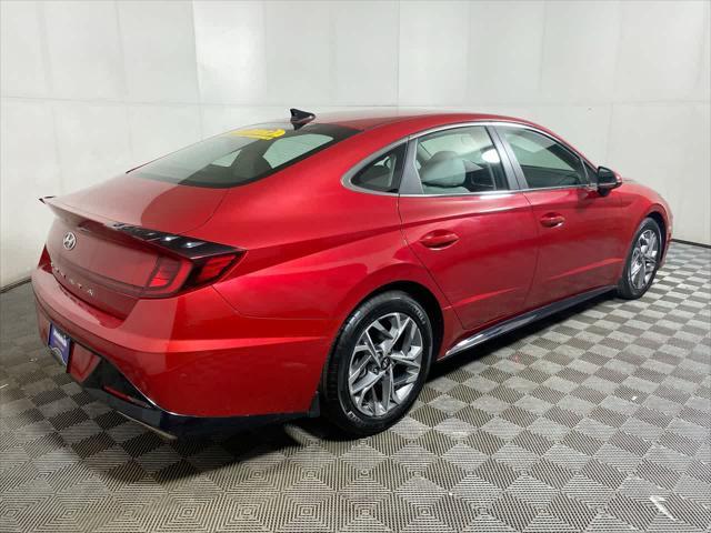 used 2021 Hyundai Sonata car, priced at $23,495