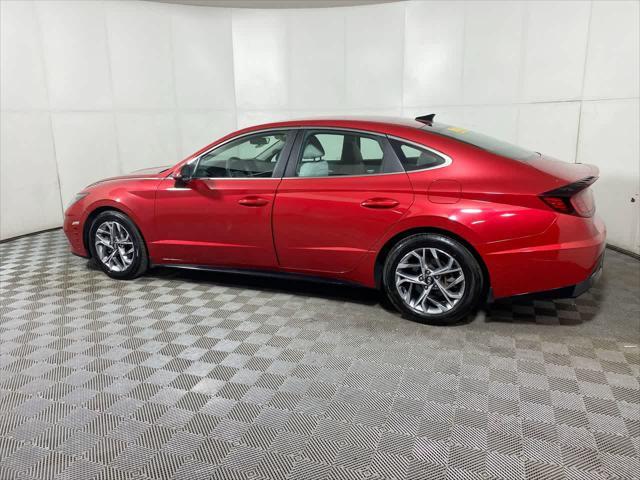 used 2021 Hyundai Sonata car, priced at $23,495