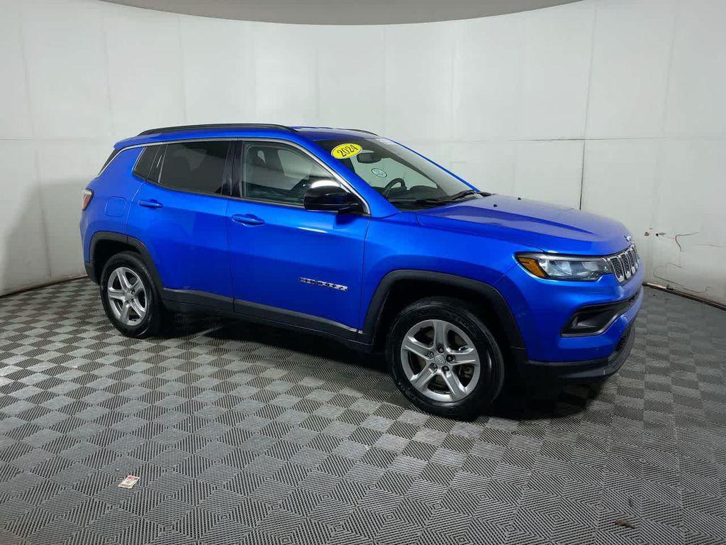 used 2024 Jeep Compass car, priced at $23,012