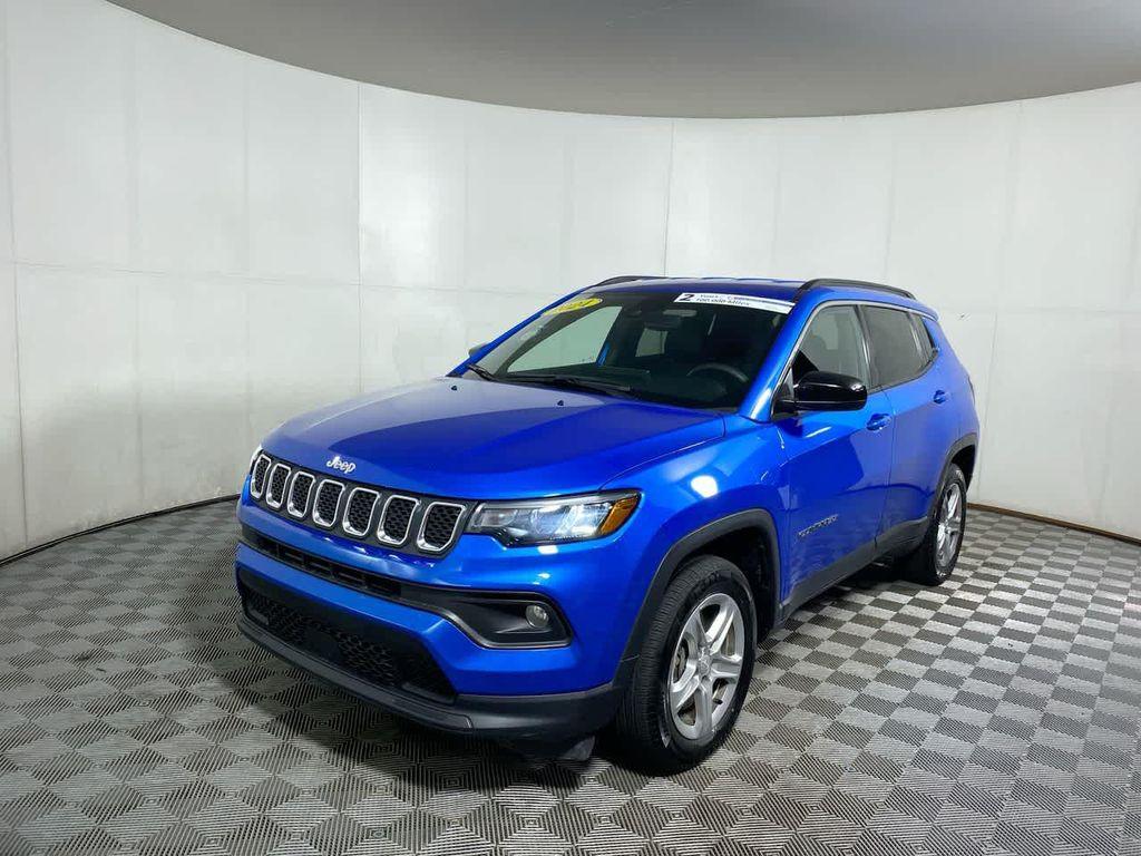 used 2024 Jeep Compass car, priced at $23,012
