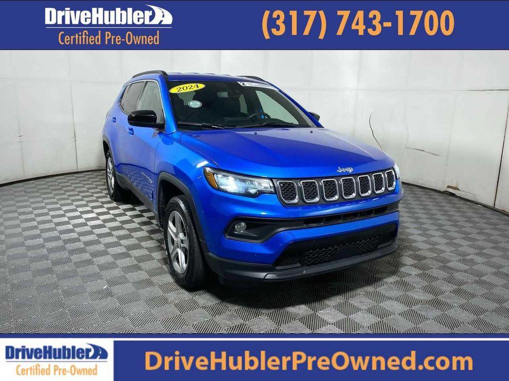 used 2024 Jeep Compass car, priced at $23,012