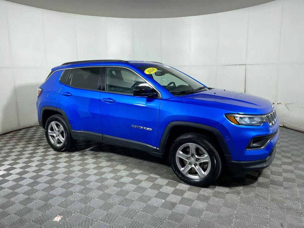 used 2024 Jeep Compass car, priced at $23,012