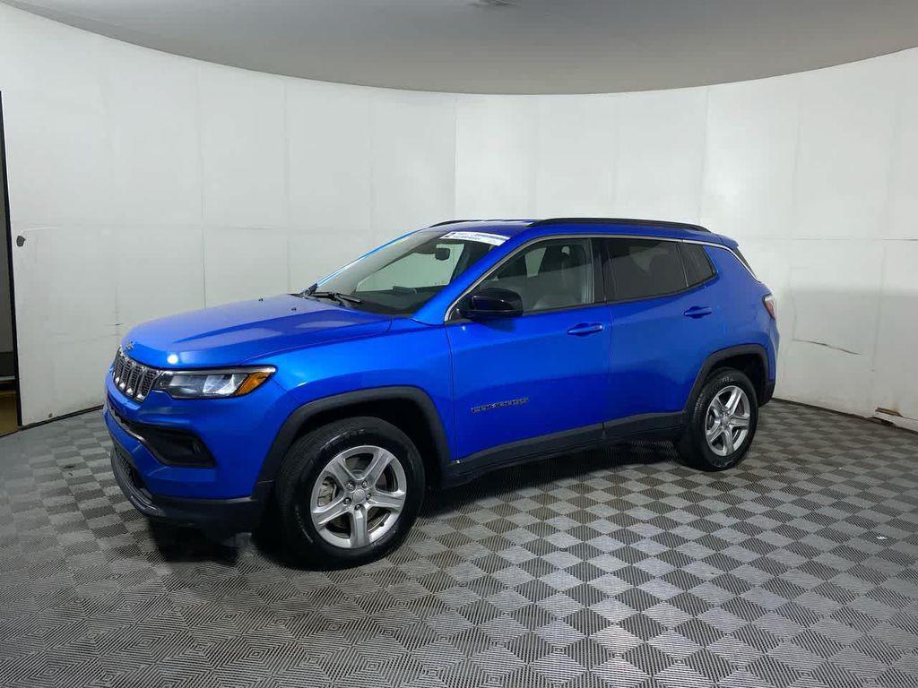 used 2024 Jeep Compass car, priced at $23,012