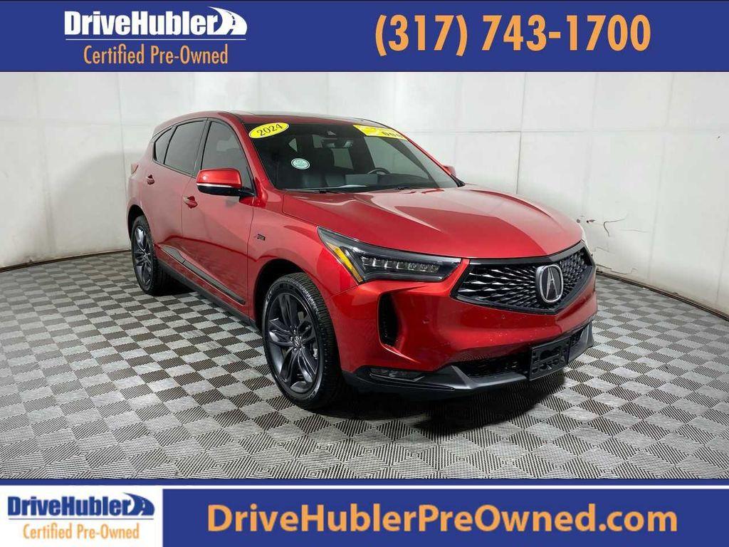 used 2024 Acura RDX car, priced at $44,442