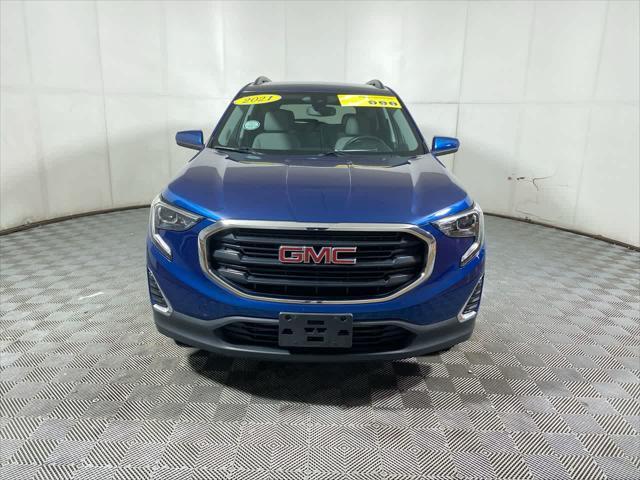 used 2021 GMC Terrain car, priced at $20,828