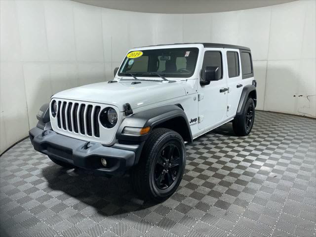 used 2019 Jeep Wrangler Unlimited car, priced at $24,491