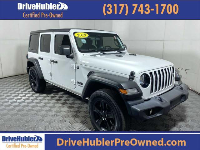 used 2019 Jeep Wrangler Unlimited car, priced at $24,491