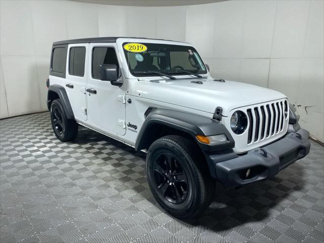 used 2019 Jeep Wrangler Unlimited car, priced at $24,491