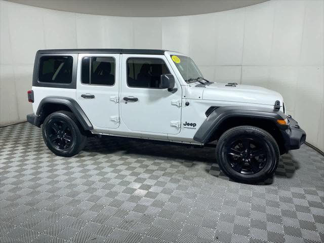 used 2019 Jeep Wrangler Unlimited car, priced at $24,491