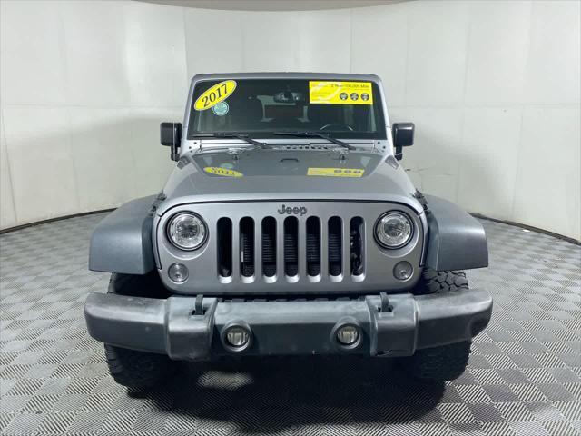 used 2017 Jeep Wrangler Unlimited car, priced at $25,631