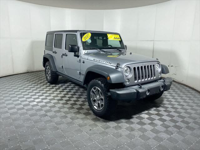 used 2017 Jeep Wrangler Unlimited car, priced at $25,631