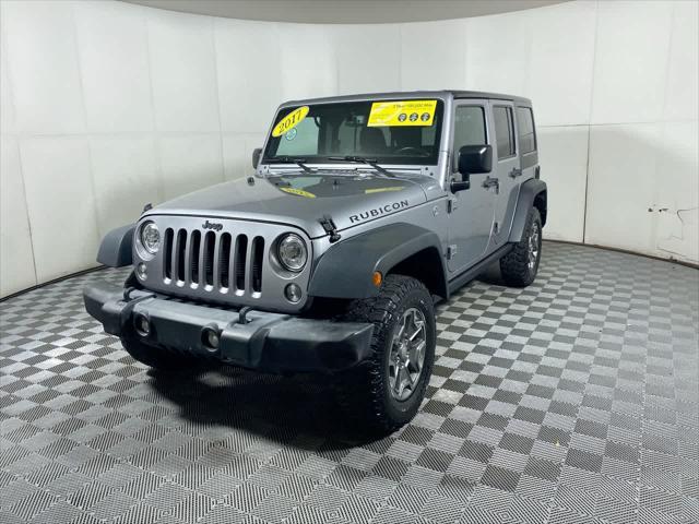 used 2017 Jeep Wrangler Unlimited car, priced at $25,631