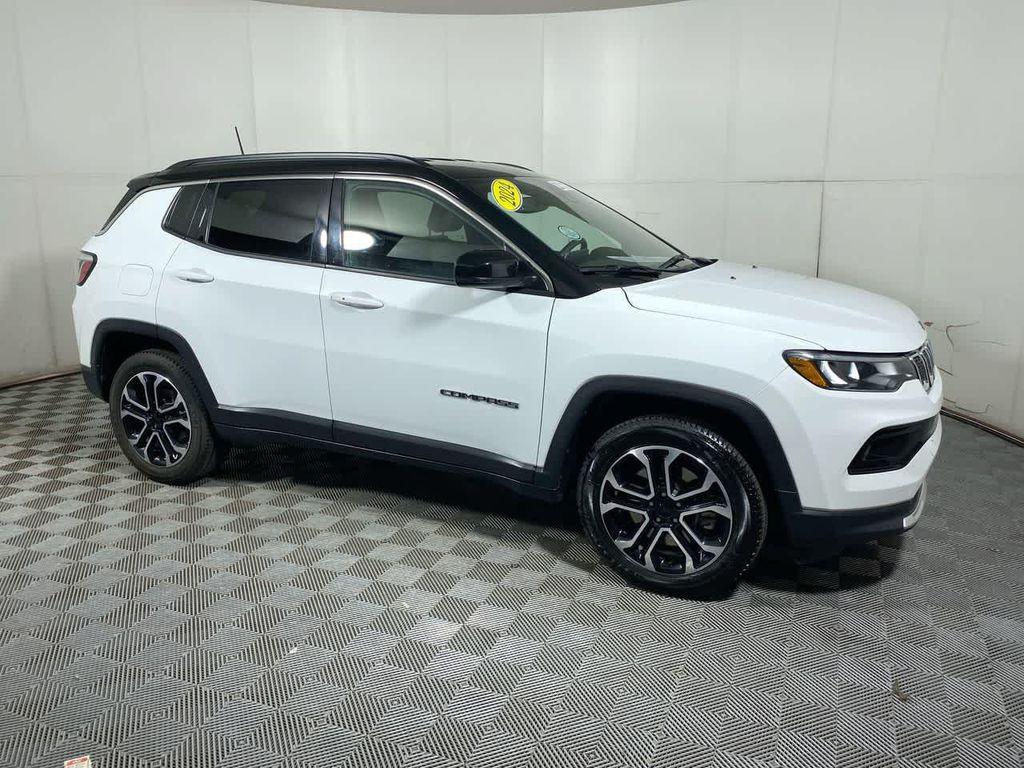 used 2024 Jeep Compass car, priced at $25,695