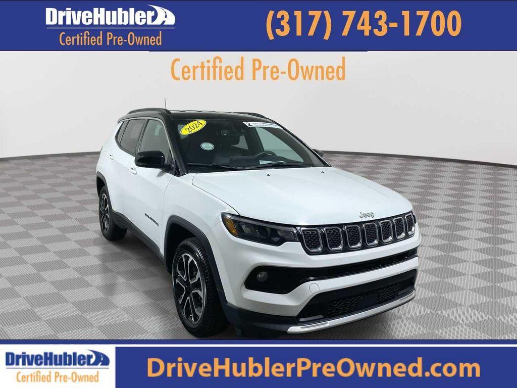 used 2024 Jeep Compass car, priced at $25,095
